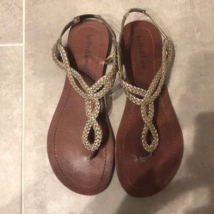 Kelley & Katie flat sandals